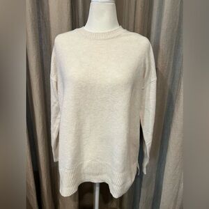LOFT crewneck tunic sweater